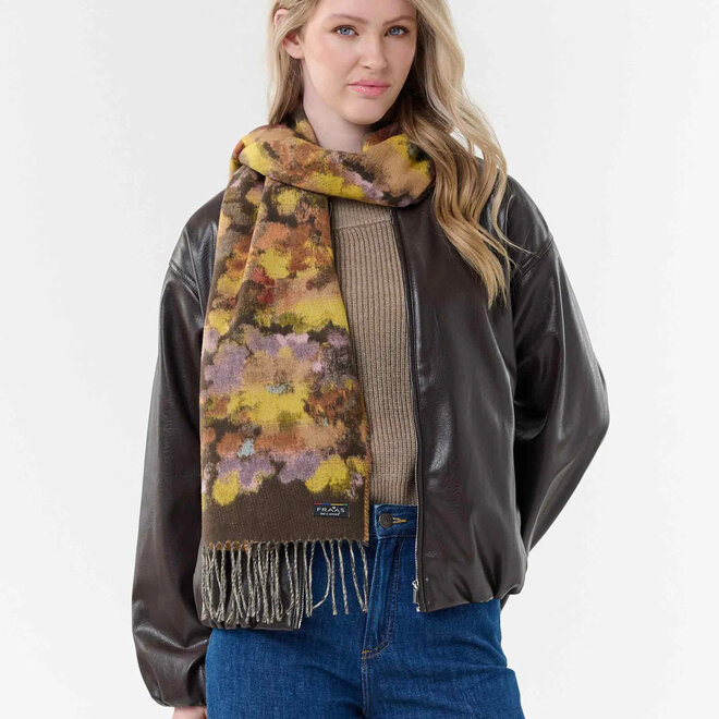 Scarf Forest Flower Chinchilla