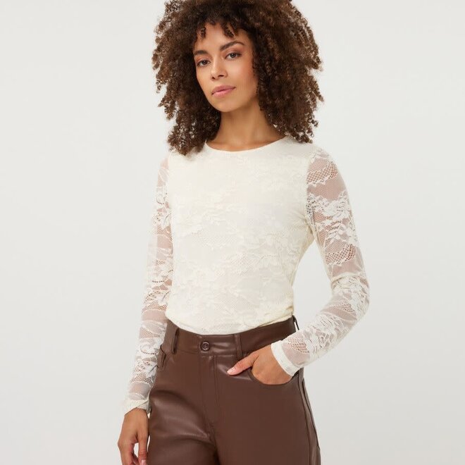 Lace Top Vanilla
