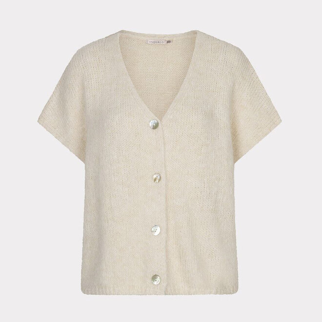 Cardigan Sleeveless Vanilla
