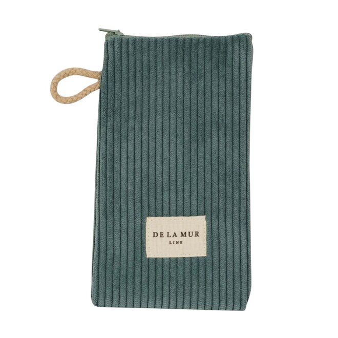 Corduroy Eyewear Case Jade