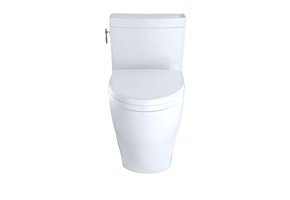 TOTO - Aimes - 1PC Elongated Bowl - Washlet+ Connection - Cotton