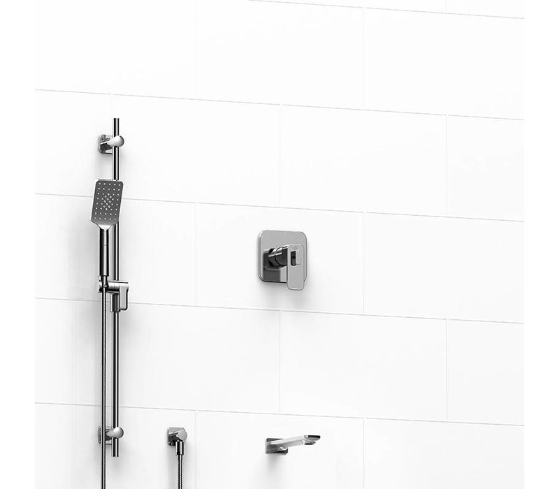Riobel Equinox Shower System KIT1223EQ Dupont Kitchen and Bath Fixtures