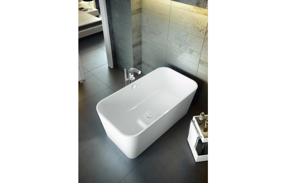 Victoria + Albert - Edge - freestanding tub with overflow