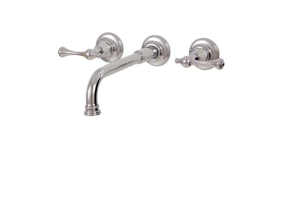 Aquabrass - Regency - 8" - Wallmount Lavatory Faucet - Polished Chrome