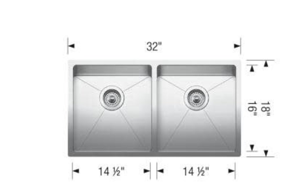 Blanco - QUATRUS R15 U 2 - 401519