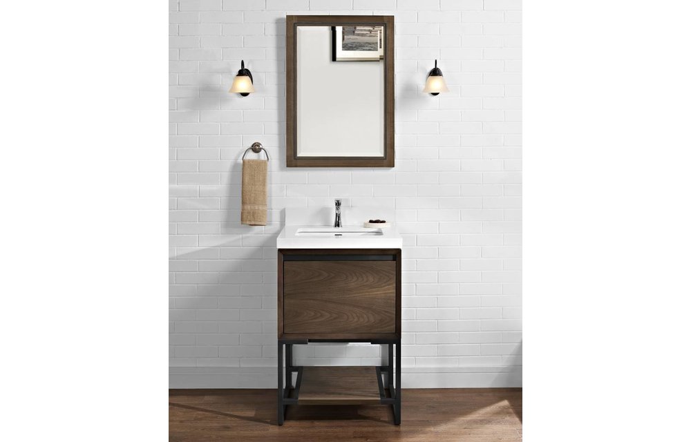 Fairmont - M4 24" Vanity - Natural Walnut - 1505-V24