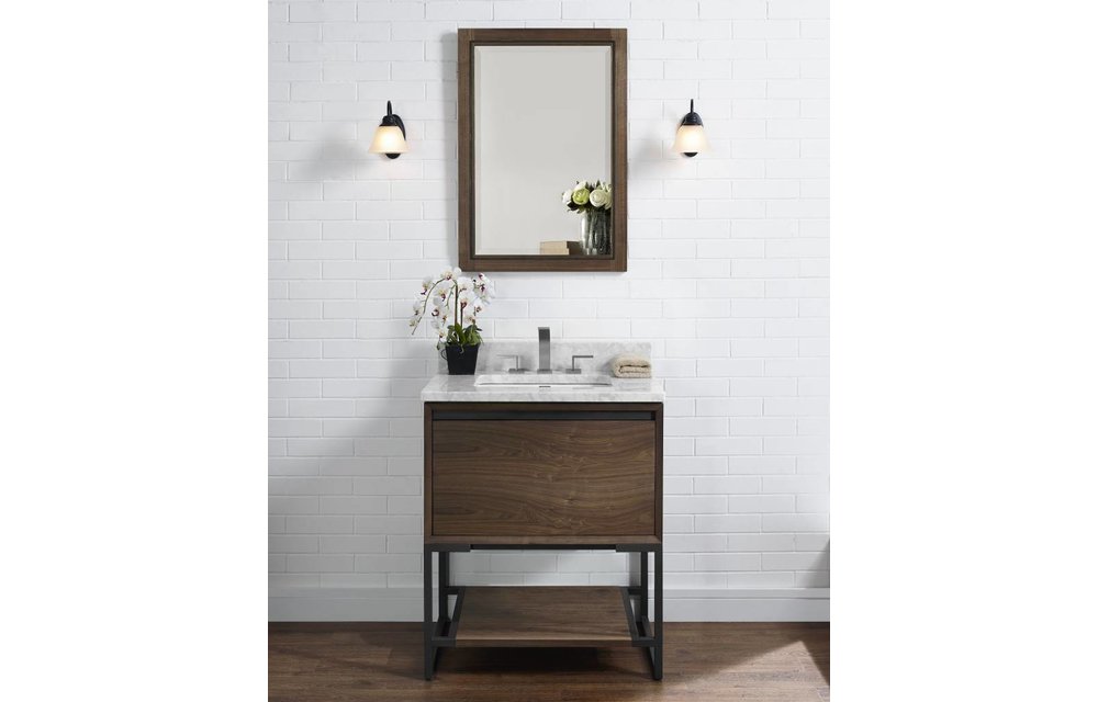 Fairmont - M4 30" Vanity - Natural Walnut - 1505-V30