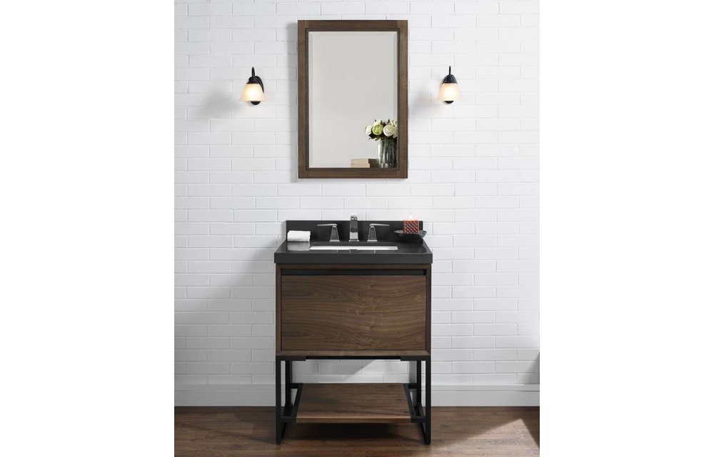 Fairmont - M4 30" Vanity - Natural Walnut - 1505-V30