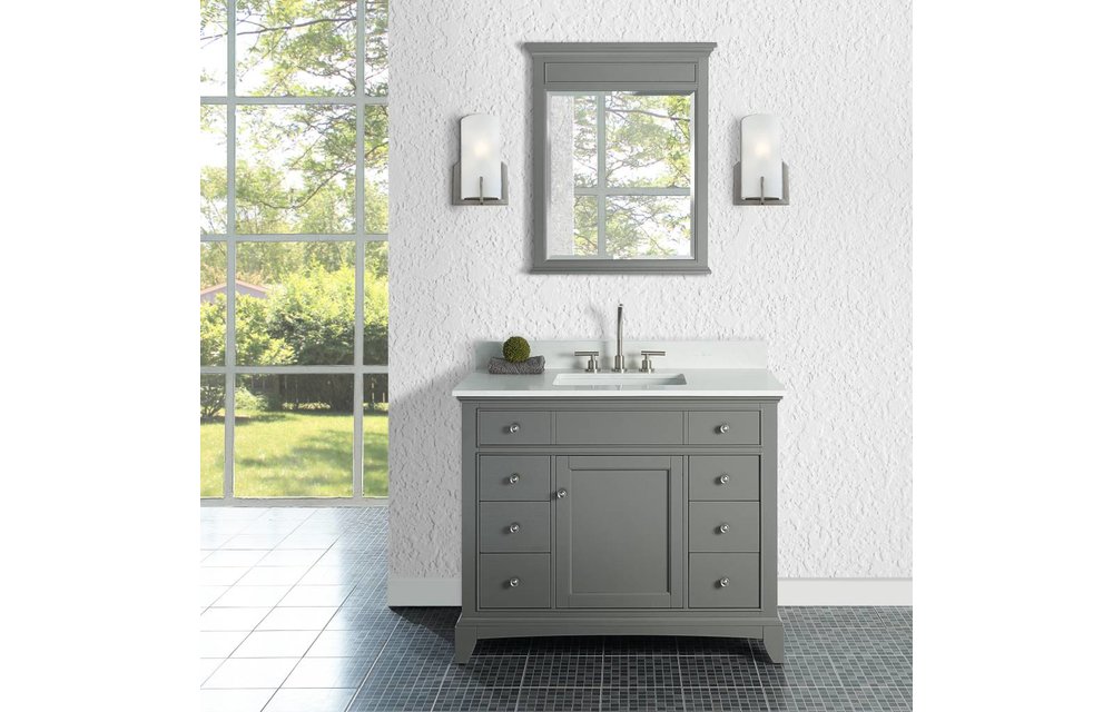Fairmont - Smithfield 42" Vanity - Medium Gray - 1504-V42