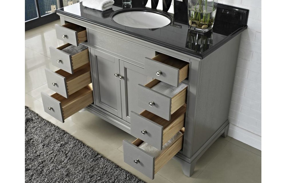 Fairmont - Smithfield 48" Vanity - Medium Gray - 1504-V48