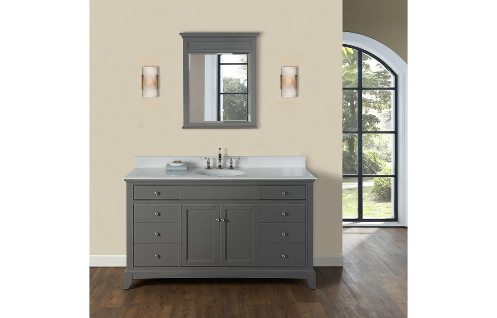 Fairmont Design's - Smithfield - 60" Vanity - Medium Gray - 1504-V60
