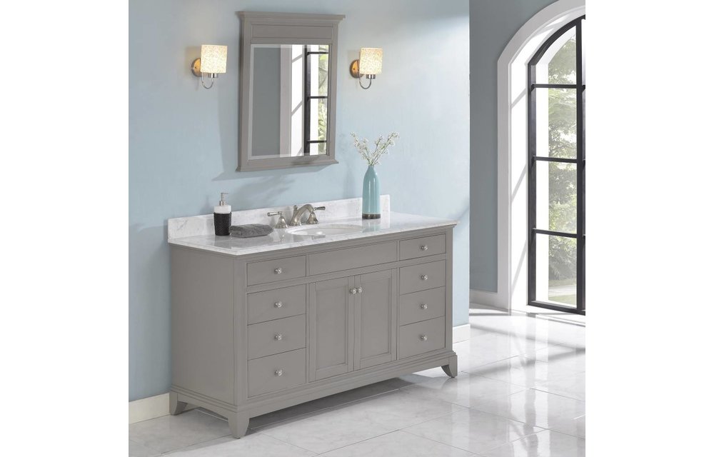 Fairmont Design's - Smithfield - 60" Vanity - Medium Gray - 1504-V60