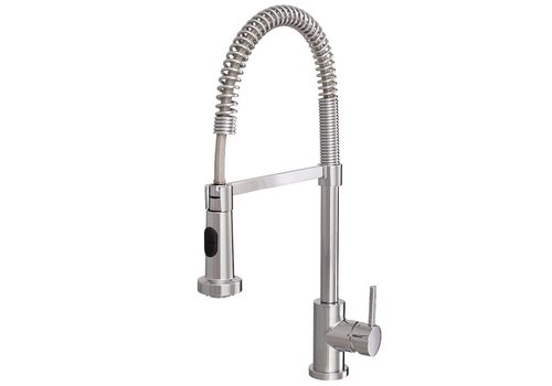 Aquabrass Aquabrass - Wizard - Pull-out Kitchen Faucet - Dual Stream - Polished Chrome