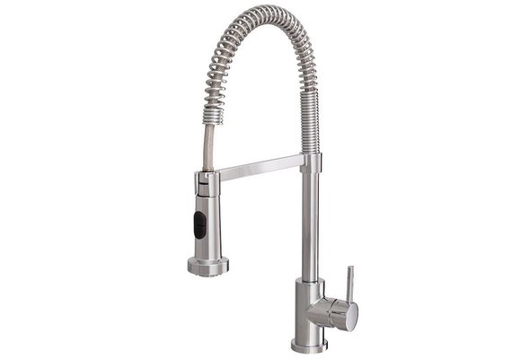 Aquabrass - Wizard - Pull-out Kitchen Faucet - Dual Stream - Polished Chrome