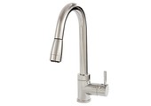 Aquabrass - Pulmi - Pull-down Kitchen Faucet - Dual Stream - Polished Chrome