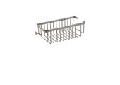 Aquabrass - Rectangular Basket with Razor Handle - Polished Chrome