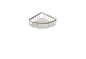Aquabrass - Corner Basket - Polished Chrome