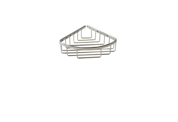 Aquabrass - Corner Basket - Polished Chrome