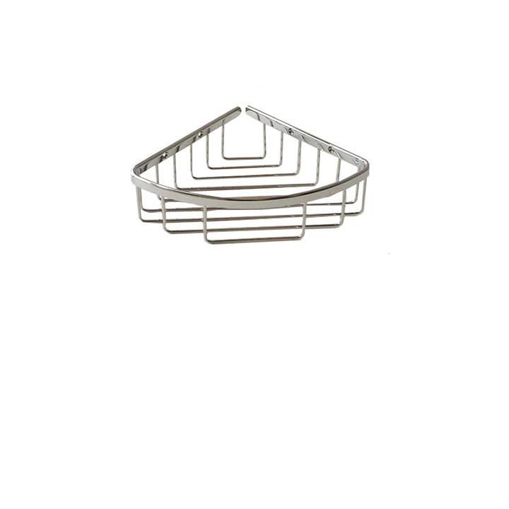Aquabrass - Corner Basket - Polished Chrome