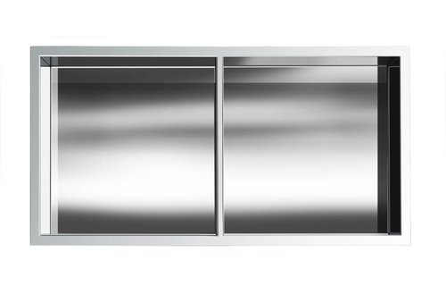 Gena Shower Niche - 12" x 24" 50/50 Shelf