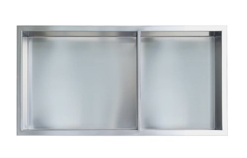 Gena Shower Niche - 12" x 24" 60/40 Shelf