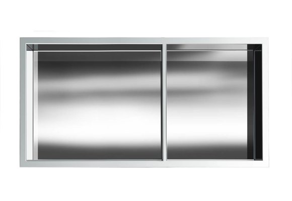 Gena Shower Niche - 12" x 24" 60/40 Shelf