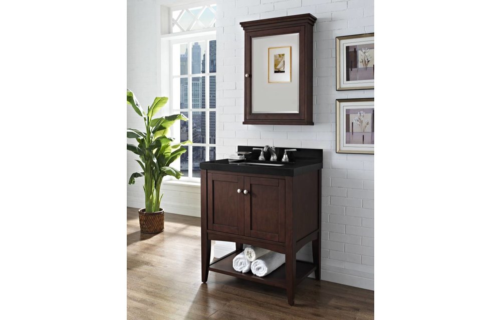 Fairmont - Shaker Americana - 30" Open Shelf Vanity