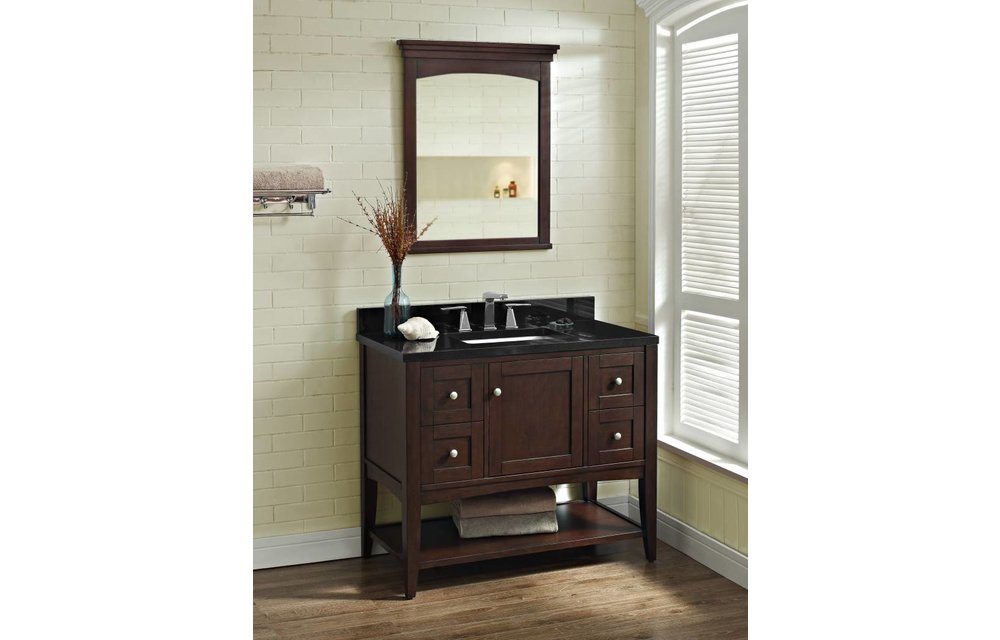Fairmont - Shaker Americana - 42" Open Shelf Vanity
