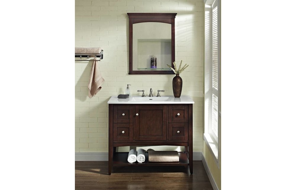 Fairmont - Shaker Americana - 42" Open Shelf Vanity