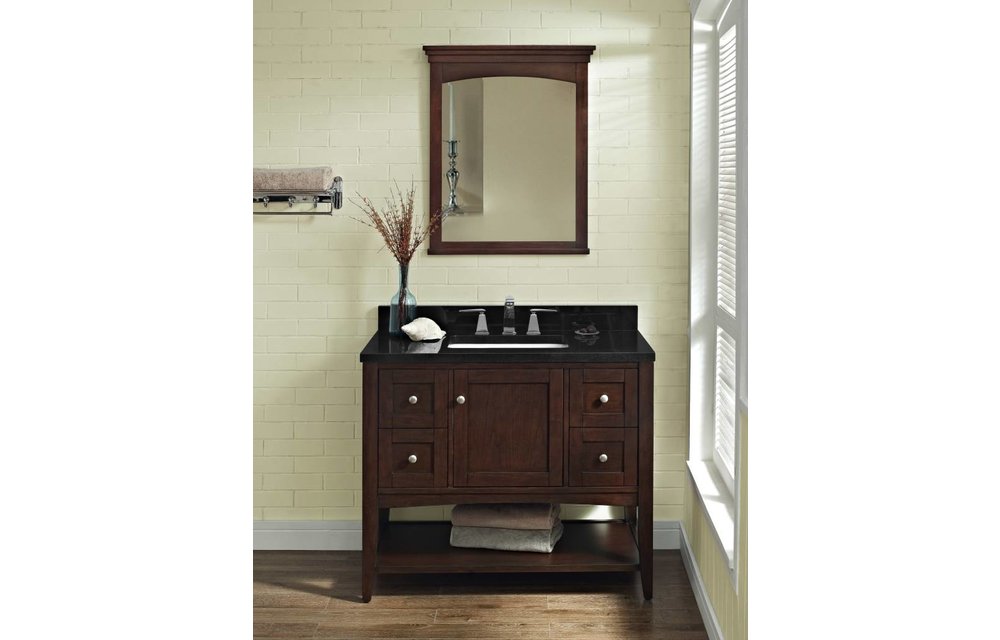 Fairmont - Shaker Americana - 42" Open Shelf Vanity