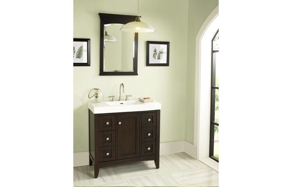 Fairmont - Shaker Americana - 36" x 18" Vanity