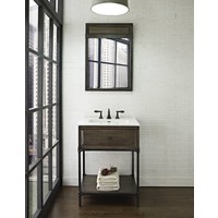Fairmont Design's - Toledo - 24" Open Shelf Vanity - Driftwood Gray - 1401-VH24