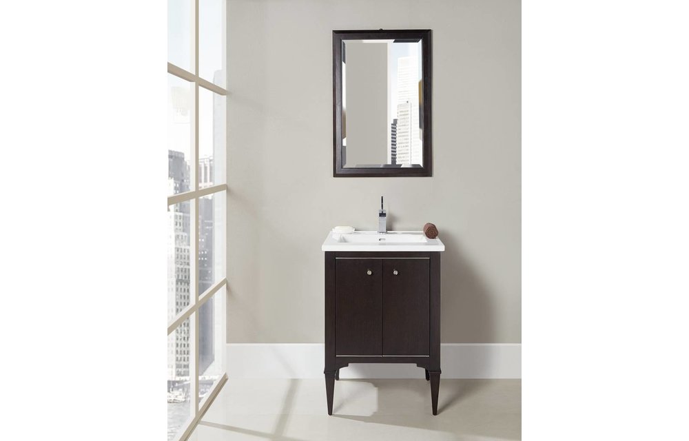 Fairmont - Charlottesville - Vintage Black - Nickel Accents - 24"