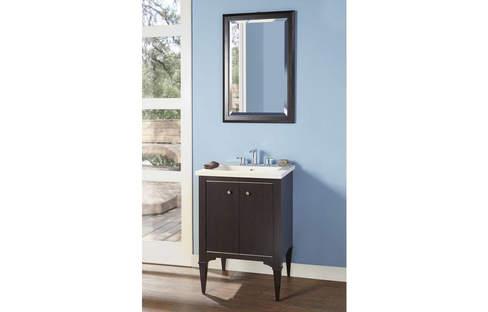 Fairmont - Charlottesville - Vintage Black - Nickel Accents - 24"