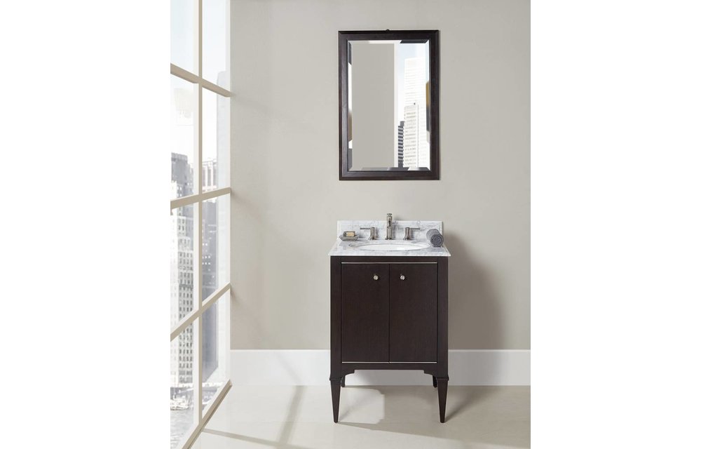 Fairmont - Charlottesville - Vintage Black - Nickel Accents - 24"