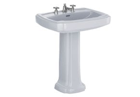 TOTO - 27" - Guinevere - Pedestal Lavatory - Cotton