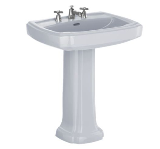 TOTO - 27" - Guinevere - Pedestal Lavatory - Cotton