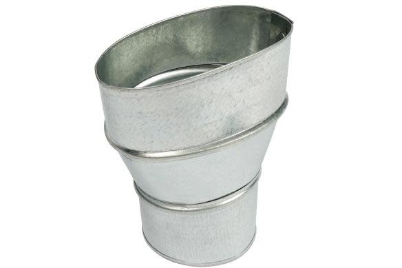 Panasonic - 4" Oval to 3" Round Duct Adapter Value - for WhisperValue Line