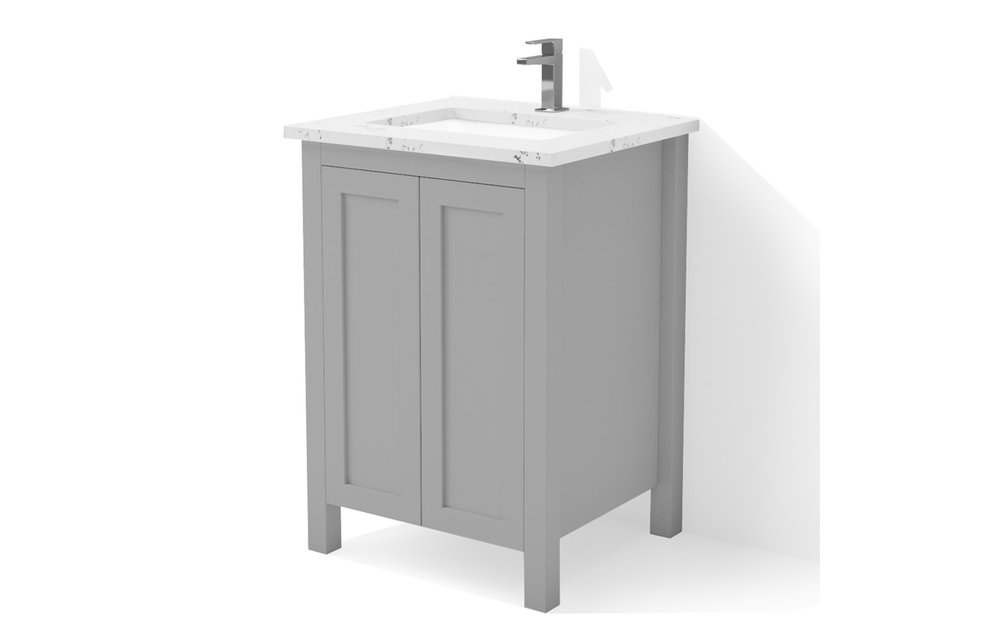 DM Bath - 24" - Shaker Style - Vanity