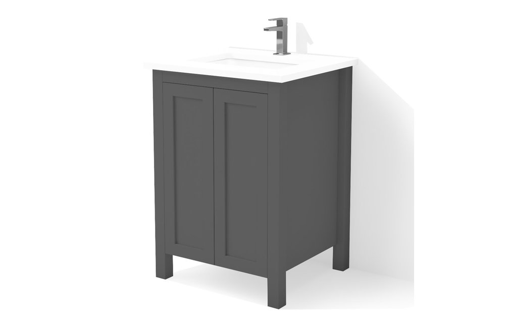 DM Bath - 24" - Shaker Style - Vanity