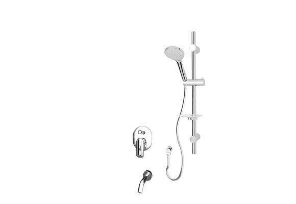 Rubi - MYRTO 1/2" P.BAL. SHOWER SET/DEV./VOL.CTRL. CHROME