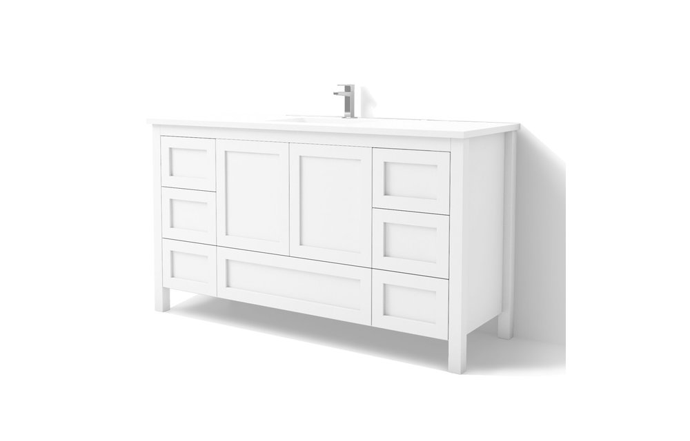 DM Bath - 60" - Shaker Style - Vanity