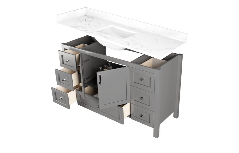 DM Bath - 60" - Shaker Style - Vanity