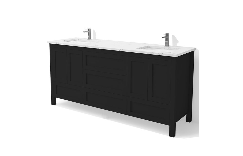 DM Bath - 60" Double - Shaker Style - Vanity