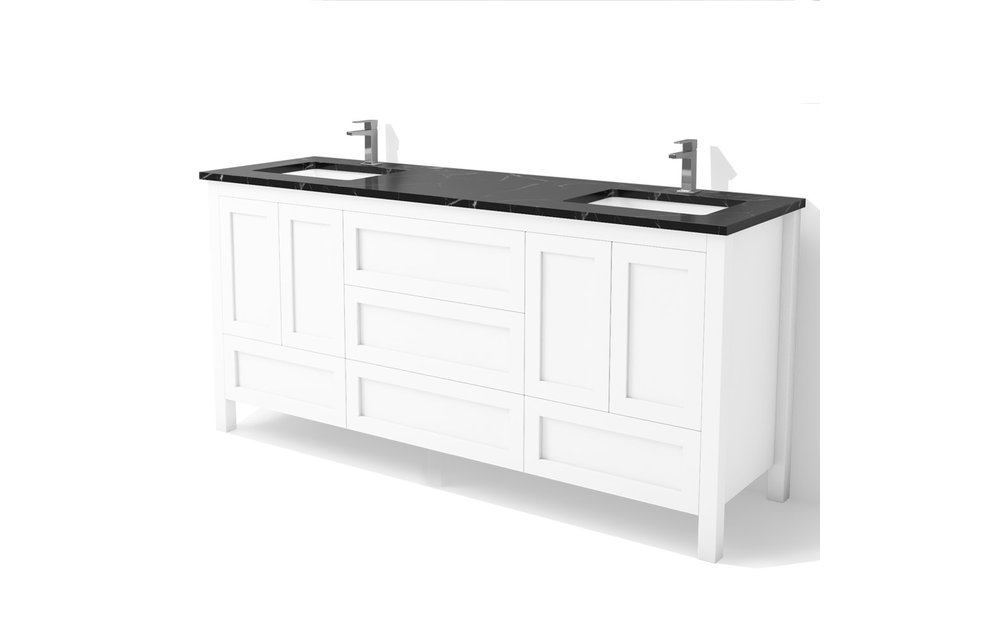DM Bath - 72" - Shaker Style - Vanity