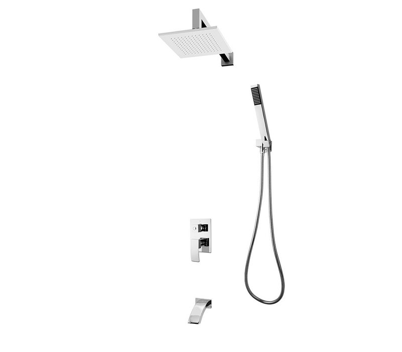 Rubi Fall PB 3 way Shower Kit Chrome RFA79K01CC Dupont