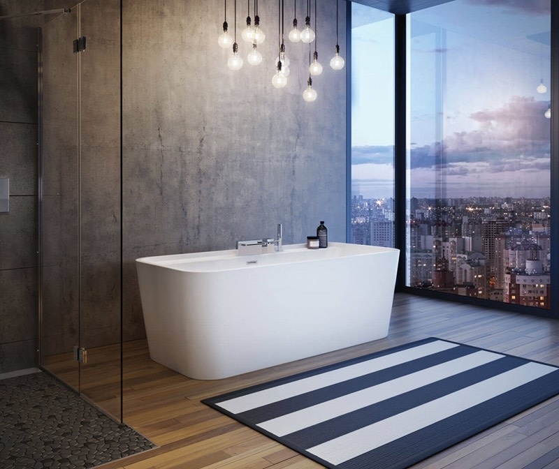 MAAX - Oberto Freestanding Bathtub - White