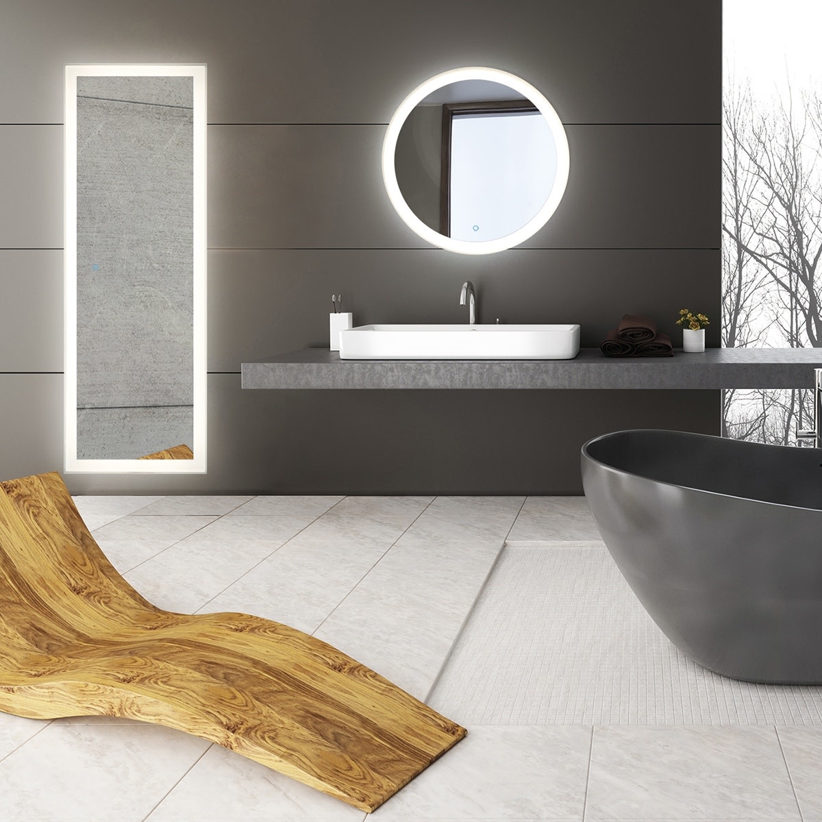 Eurofase - Linear Edge-lit Mirror