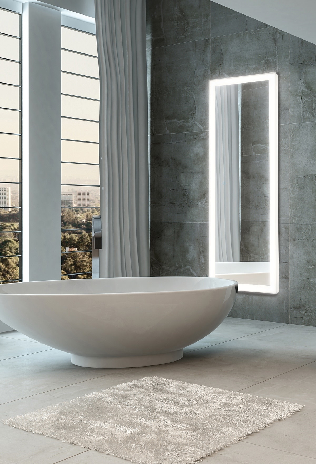 Eurofase - Linear Edge-lit Mirror