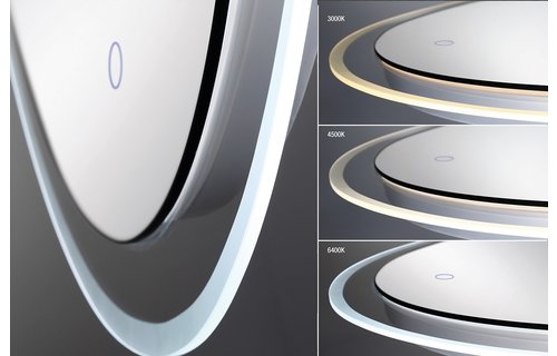 Eurofase - Oval Edge-lit Mirror - Clear